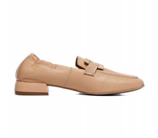 Mocassino donna Mjus con morsetto oro