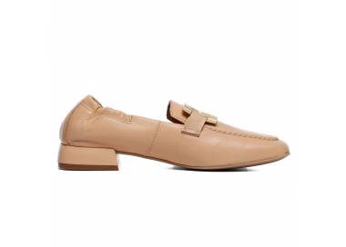 Mocassino donna Mjus con morsetto oro