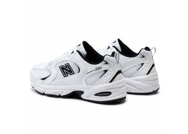 Sneakers uomo New balance 530 bianco e nera