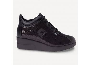 Sneakers donna Agile By Rucoline con paillettes