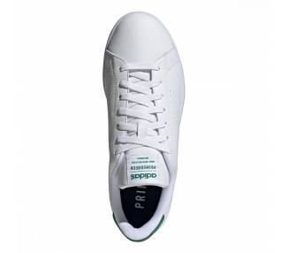 Adidas uomo Advantage bianca con talloncino verde