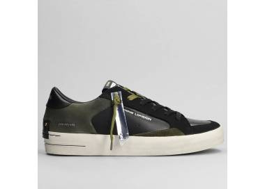 Crime London Sneakers uomo Sk8 Deluxe nero