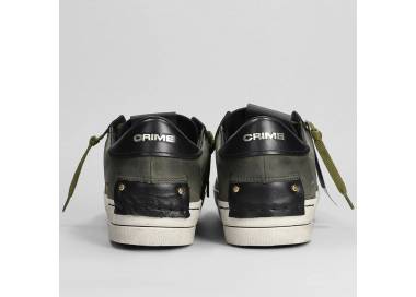 Crime London Sneakers uomo Sk8 Deluxe nero