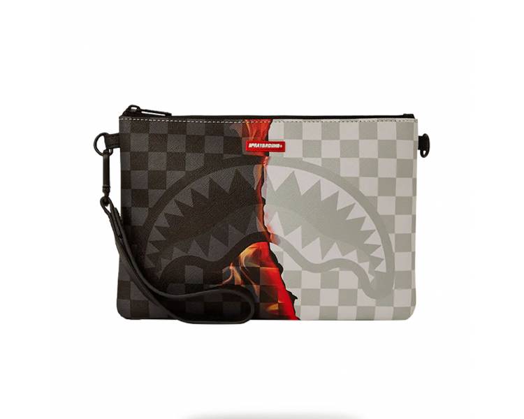 Pochette Sprayground uomo ring on fire