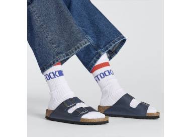 Birkenstock calzini uomo in bianco