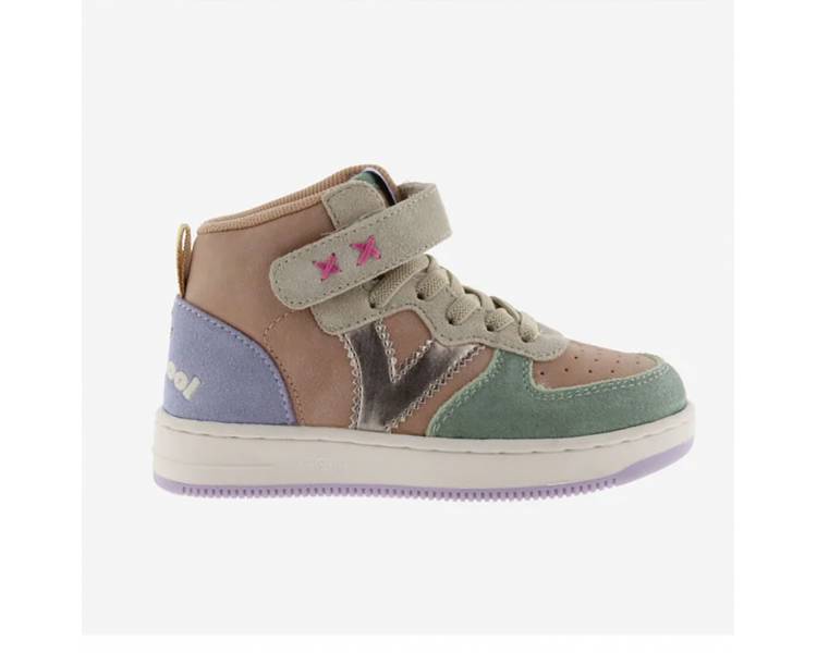 Sneakers alte Victoria da bambina multicolor