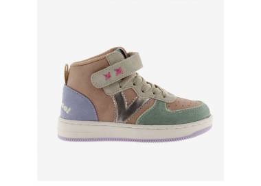 Sneakers alte Victoria da bambina multicolor