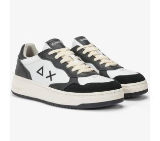 Sneakers Sun68 uomo bianco e nera