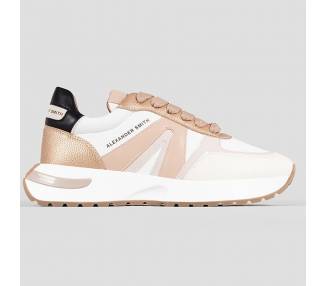 Sneakers Alexander Smith donna Hyde woman white copper