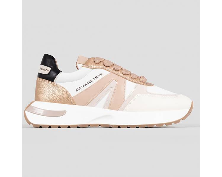 Sneakers Alexander Smith donna Hyde woman white copper