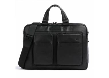 Liko Borsa Piquadro porta pc 15″ pelle a grana fine nero