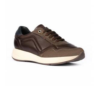 Sneakers Exton Uomo Pelle Camoscio Terra