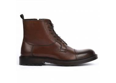 Stivaletto Exton Uomo Vitello Toscano Legno