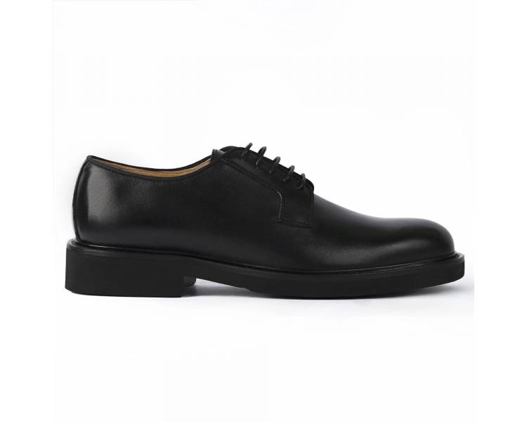 Derby Exton Uomo Vitello Nero