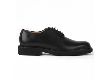 Derby Exton Uomo Vitello Nero