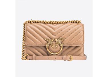 Pinko Mini Love Bag One Chevron 100074A0GK