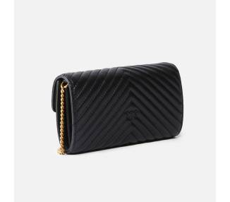 Pinko Portafoglio Love Bag One Wallet Chevron donna 100062A0GK