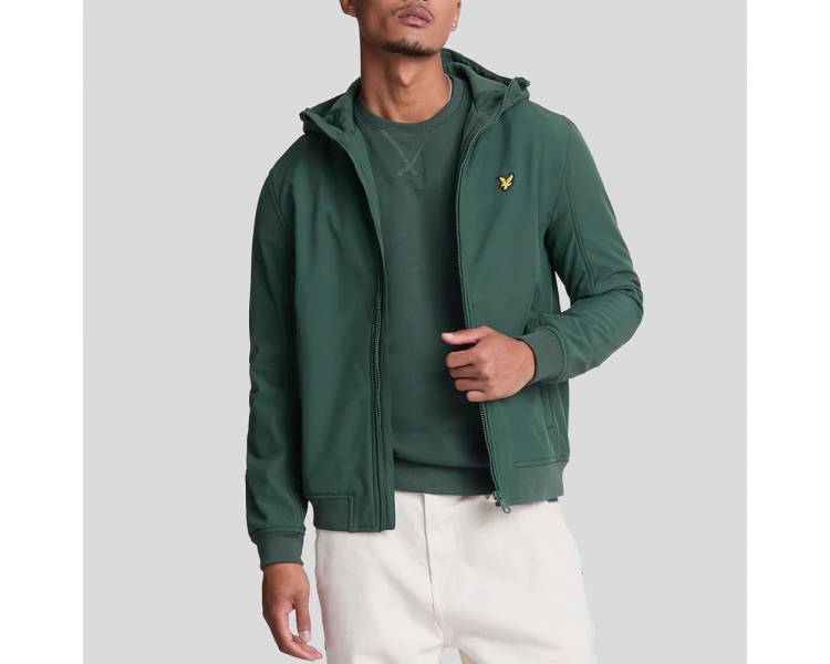 Lyle & Scott Giacca softshell con interno in pile uomo