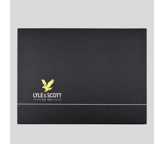 Lyle & Scott Set regalo sciarpa e berretto in blu da uomo