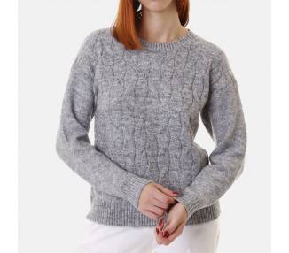 Maglia Markup donna trecce paillettes