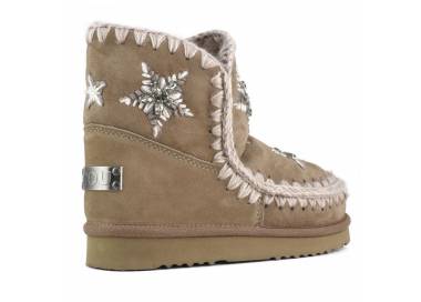 Mou Eskimo wool stars & rhinestones FW101077A