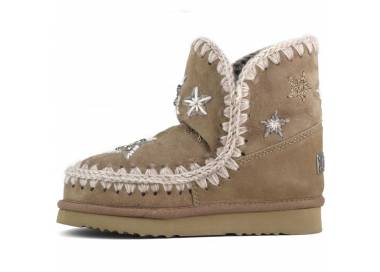 Mou Eskimo wool stars & rhinestones FW101077A