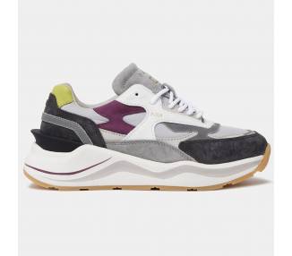 D.A.T.E. sneakers donna Fuga Colored Light Grey