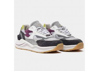 D.A.T.E. sneakers donna Fuga Colored Light Grey