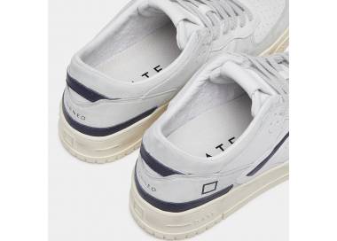 D.A.T.E. Torneo Vintage calf white-blue uomo