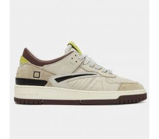 D.A.T.E. sneakers uomo Torneo Colored Beige