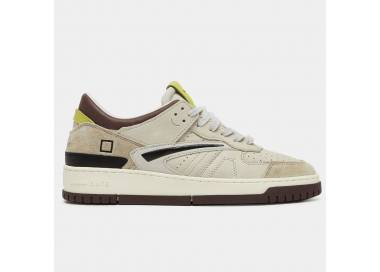 D.A.T.E. sneakers uomo Torneo Colored Beige