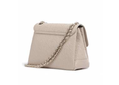 Valentino borsa a spalla donna logo all-over