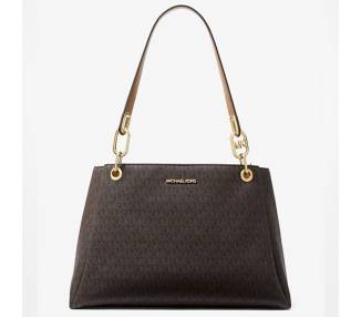 Borsa a spalla Michael Kors con logo grande Trisha 35H1G9TL9B