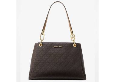 Borsa a spalla Michael Kors con logo grande Trisha 35H1G9TL9B