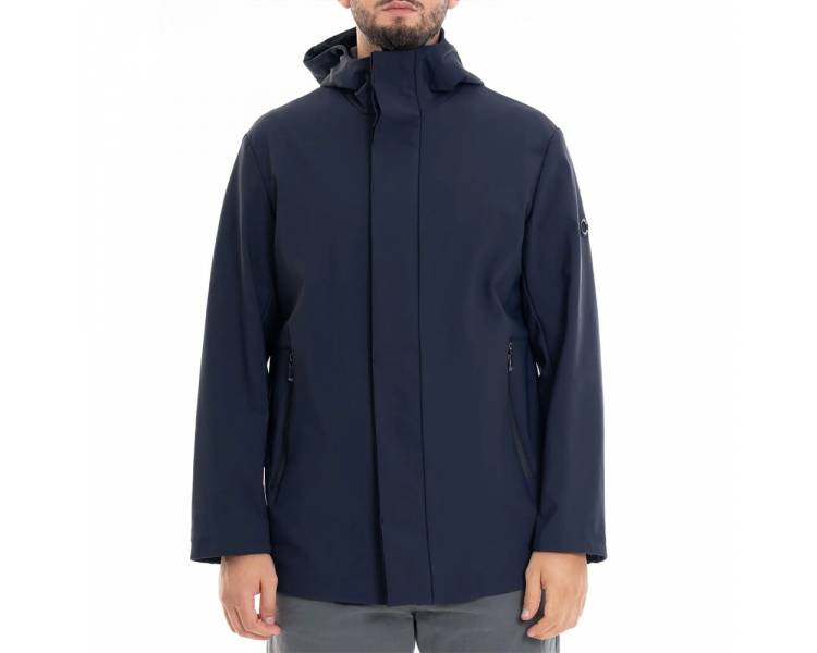 Parka Markup uomo softshell in velluto