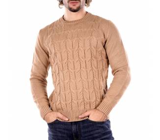 Maglione Markup girocollo a trecce MK790026